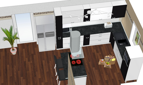 virtueller Rundgang Küche planen
